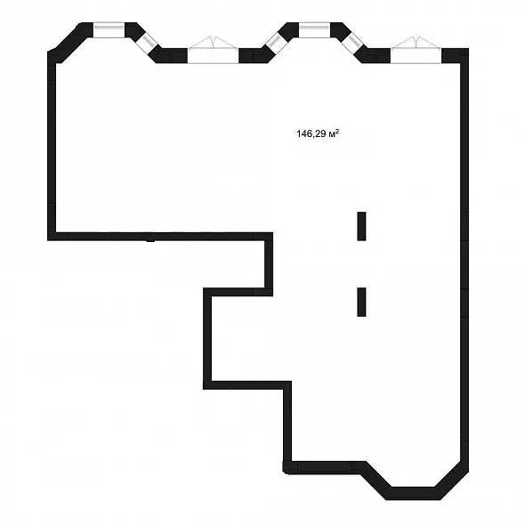 Коммерческий объект, 146, 130 068 ₽/м², г. Волгоград, ул. им Покрышкина, д. б/н,  №3, («ЖК «Резиденция»»), этаж: 1/8