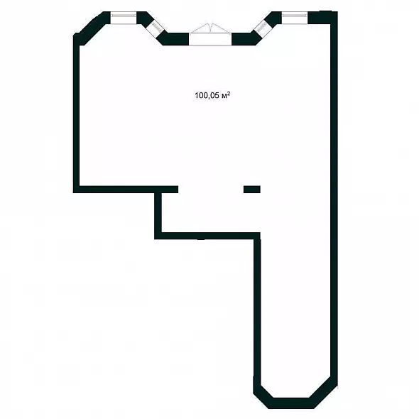 Коммерческий объект, 100, 130 100 ₽/м², г. Волгоград, ул. им Покрышкина, д. б/н,  №3, («ЖК «Резиденция»»), этаж: 1/8